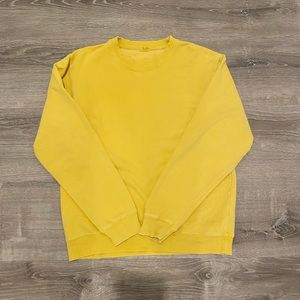 John galt yellow crew neck